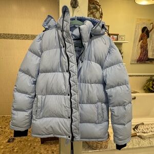 Aritzia Light Blue The Súper Puff Original